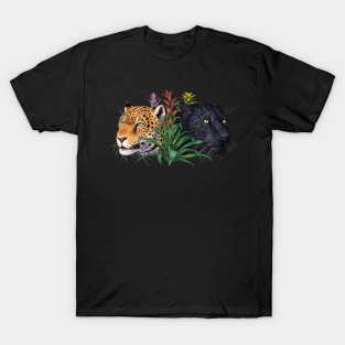 Jaguars with Bromeliads T-Shirt